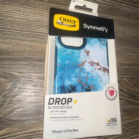 OtterBox SYMMETRY SERIES Case for Apple iPhone 12 Pro Max - Seas the Day - Picture 3 of 3